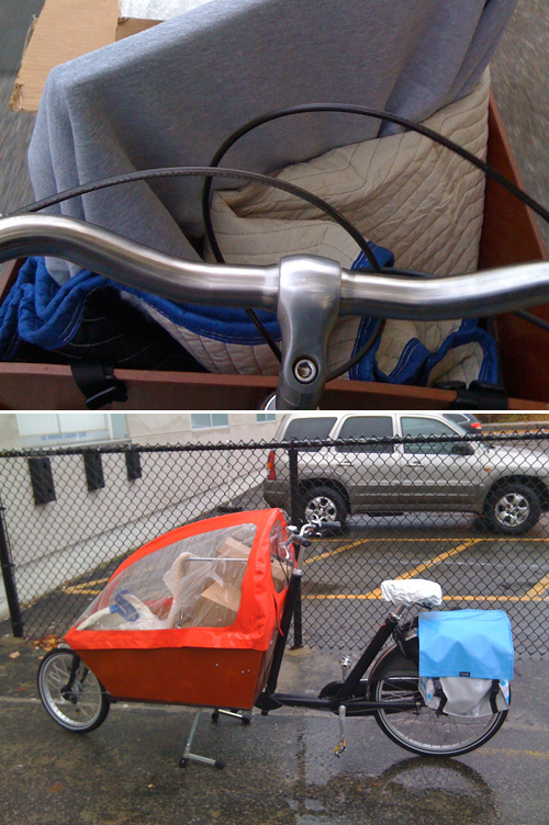 Bakfiets. No Rain/Rain