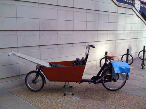 Bakfiets ironing board