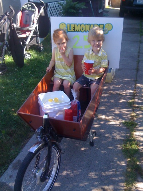 Bakfiets Lemonade Stand