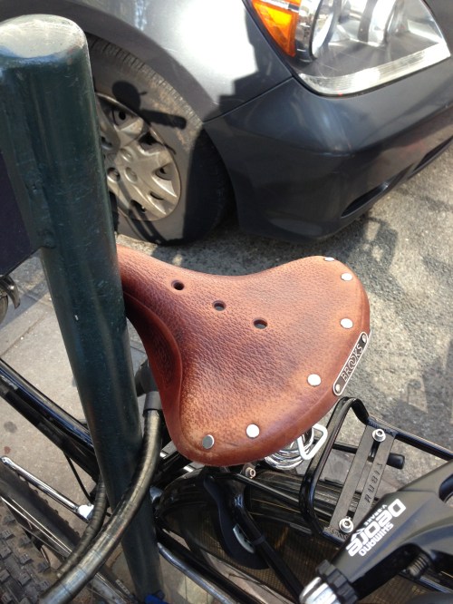 Slightly Older Brooks Saddle